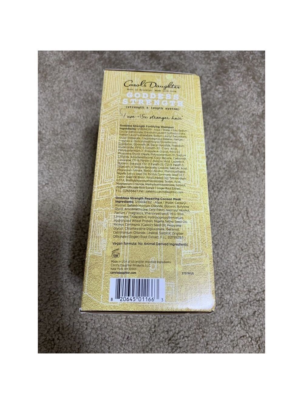 Carol's Daughter Fortifying Shampoo & Repairing Cocoon Mask Gift Set Curly Hair - Picture 4 of 6